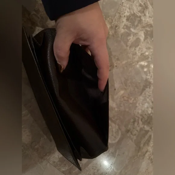 💚❤️GUC❤️💚 Gucci Fold Wallet Sherry Line Long Wallet GG Brown Canvas with leather - Picture 8 of 12